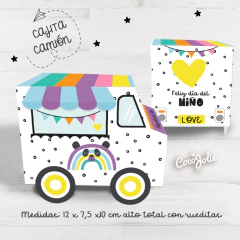 Camioncito Animalitos Arcoiris - comprar online