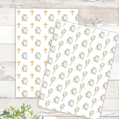 Kit Comunion Boho Botanical