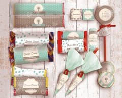 Kit Primera Comunión/ Bautismo Niño Retro. Imprimibles personalizables - comprar online