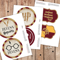 Kit Imprimible Harry Potter Cocojolie