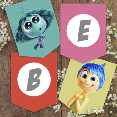 Kit imprimible de la Pelicula Intensamente 2. Editable en Adobe pdf reader.