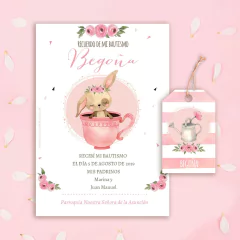 Kit Imprimible Conejita Bebe. Imprimible Personalizable - CocoJolie Kits Imprimibles