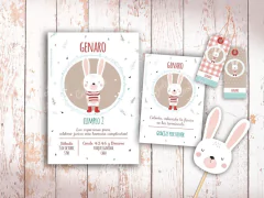 Kit Conejito. Imprimible Personalizables - CocoJolie Kits Imprimibles
