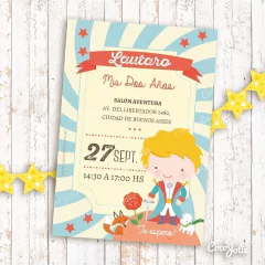 Kit El principito. Imprimible Personalizable