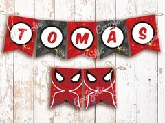 Kit Hombre Araña Imprimible Personalizables