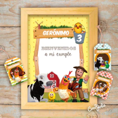 Kit La Granja de Zenon. Imprimible Personalizable en internet