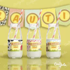 Imagen de Kit Animalitos de la Granja. Imprimible Personalizable
