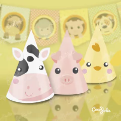 Kit Animalitos de la Granja. Imprimible Personalizable en internet