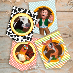 Kit La Granja de Zenon. Imprimible Personalizable - comprar online