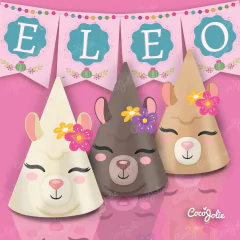 Kit Imprimible Llamita Altiplano. Personalizable - tienda online