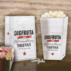 Imagen de Kit Navidad y Año Nuevo Blanco. Imprimibles Personalizables