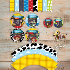 Kit Toy Story. Imprimible Personalizable en internet