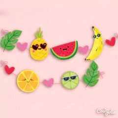 Imagen de Kit Imprimible Tutti Frutti Sandía Ananá. Personalizable
