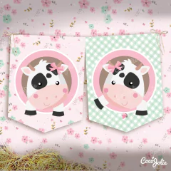 Kit Vaca Lola. Imprimible personalizable en internet