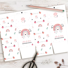 Feliz dia del Maestro Arcoiris - CocoJolie Kits Imprimibles