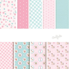 Imagen de Kit Caballito Nena Pony. Imprimible Personalizable