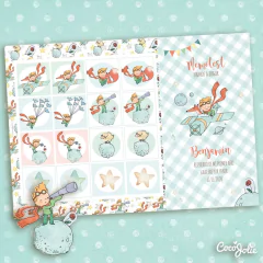 Kit El Principito Vintage. Imprimible Personalizable en internet