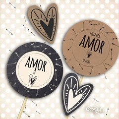 Imagen de Kit San Valentin. Imprimible Personalizable
