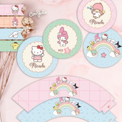 Kit Imprimible Kitty y sus Amigos – Fiesta Teática Digital Editable
Kit Kitty and Friends Printable Kit - Editable Digital Theme Party