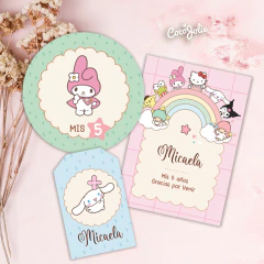 Kit Imprimible Kitty y sus Amigos – Fiesta Teática Digital Editable
Kit Kitty and Friends Printable Kit - Editable Digital Theme Party