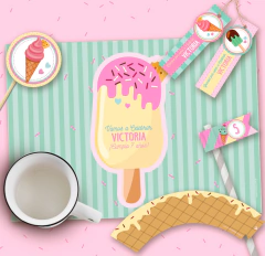 Kit Heladitos. Imprimible Personalizable - tienda online