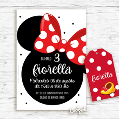 Kit Kit Minnie Mouse Roja