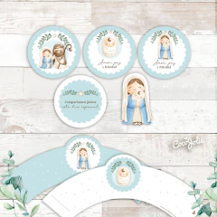 Kit Navidad Pesebre - CocoJolie Kits Imprimibles