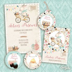 Kit Dulces Pascuas. Imprimible personalizable