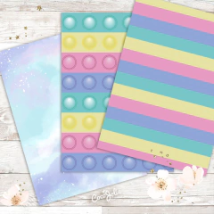 Kit Pop it Pastel - CocoJolie Kits Imprimibles