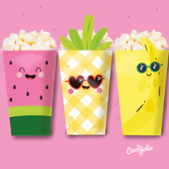 Kit Imprimible Tutti Frutti Sandía Ananá. Personalizable - comprar online