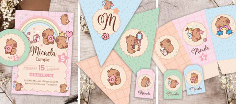 Carrusel CocoJolie Kits Imprimibles