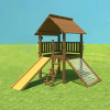 Casa do Tarzan - Playground de Tronco - comprar online