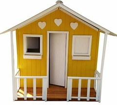 Casinha de Boneca Amarela - comprar online