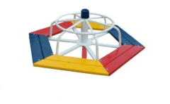 Gira Gira Carrossel de Madeira Pequeno - comprar online