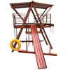 Playground De Madeira Grande Com 14 Brinquedos -Envernizado - À Vista 20% De Desconto! - comprar online