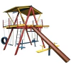 Playground De Madeira Grande Com 14 Brinquedos - Cercado de Cordas - À Vista 20% De Desconto! - comprar online