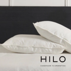 LIENZO DE ALGODÓN OFF WHITE Y CRUDO - HILO argentina