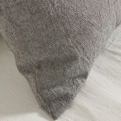 Funda de almohadón lux negro - comprar online