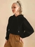 Molde de buzo crop top (pupero) con capucha en 8 talles - tienda online