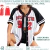 Molde camiseta de béisbol de mujer en 7 talles (XS A XXXL) - comprar online