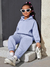 Molde BUZO CON CAPUCHA Y PANTALÓN JOGGING talles 1 a 16 años - comprar online
