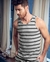 Molde de musculosa clásica masculina en 5 talles (S a XL) en internet