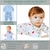 Molde PIJAMA INVIERNO ESCOTE EN V BEBÉS