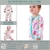 Molde PIJAMA de bebé con CIERRE