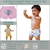 Molde SHORT BEBÉ CON PUÑO