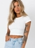 Imagen de Molde de remera crop top (pupera) 6 talles (XS a XXL) manga corta y manga larga.