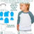 Molde REMERA MANGA RANGLAN - comprar online