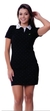 Molde vestido con cuello polo en 7 talles (XS A XXXL). - tienda online