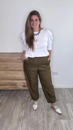 Pantalón SEVILLA oliva - tienda online