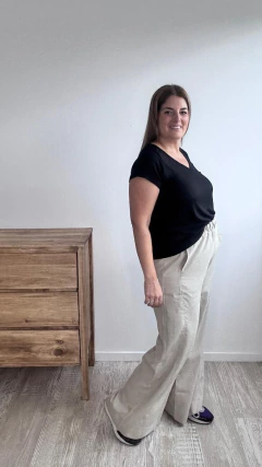 PANTALON TERRE crudo - comprar online